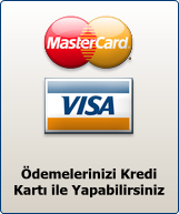 Kredi Kartınız ile Ödeyebilirsiniz